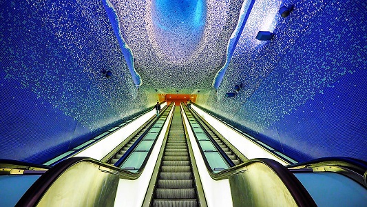 metro napoli arte
